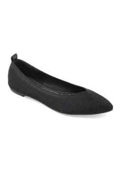 Outlet 😀 Journee Collection Veata Wide Width Flats 🛒 -Journee Collection Shop Belk 1391