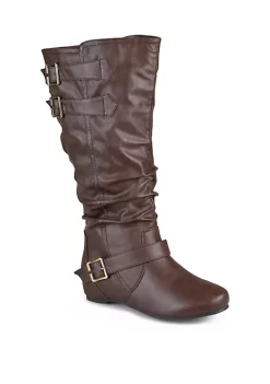 Best Sale 🤩 Journee Collection Tiffany Boot Wide Calf 😉 -Journee Collection Shop Belk 1421
