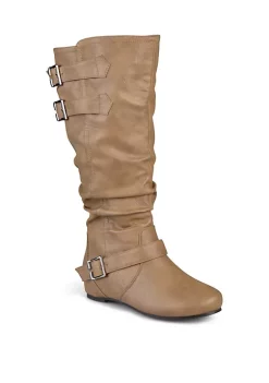 Best Sale 🤩 Journee Collection Tiffany Boot Wide Calf 😉 -Journee Collection Shop Belk 1423