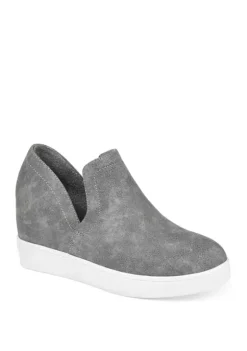 Hot Sale 🛒 Journee Collection Cardi Wedge 👟 Sneakers 🎉 -Journee Collection Shop Belk 1512