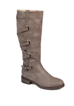 Cheap 🔥 Journee Collection Wide Calf Carly Boot ❤️ -Journee Collection Shop Belk 1771