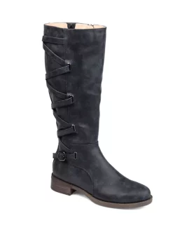 Cheap 🔥 Journee Collection Wide Calf Carly Boot ❤️ -Journee Collection Shop Belk 1772