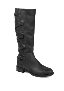 Cheap 🔥 Journee Collection Wide Calf Carly Boot ❤️ -Journee Collection Shop Belk 1774