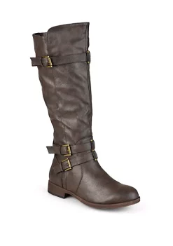 Coupon 😉 Journee Collection Wide Calf Bite Boot 🎉 -Journee Collection Shop Belk 1883