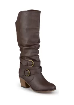 Buy 🔥 Journee Collection Wide Calf Late Boot 👏 -Journee Collection Shop Belk 1995