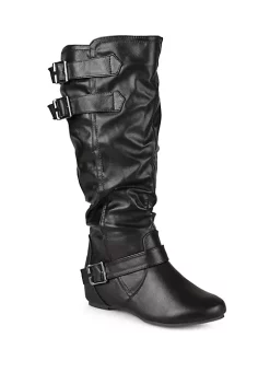 Best Sale ❤️ Journee Collection Tiffany Boot Extra Wide Calf ⭐ -Journee Collection Shop Belk 2116