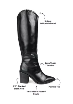 Hot Sale 🔥 Journee Collection Daria Wide Width Extra Wide Calf 🥾 Boots 🥰 -Journee Collection Shop Belk 2282