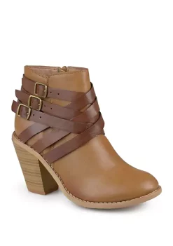 Hot Sale 👍 Journee Collection Wide Width Strap 🥾 Boots ✨ -Journee Collection Shop Belk 2382