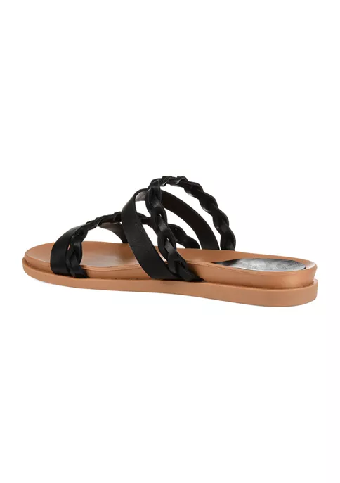 Buy 😉 Journee Collection Colette-Wd 🩴 Sandals 💯 7 Buy 😉 Journee Collection Colette-Wd 🩴 Sandals 💯 - Image 5