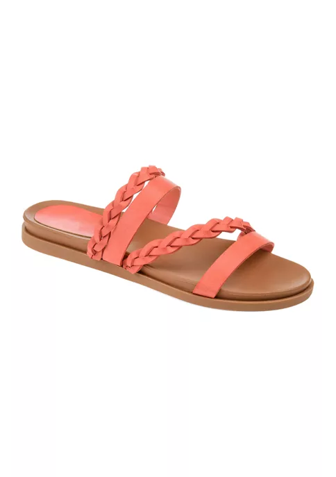 Buy 😉 Journee Collection Colette-Wd 🩴 Sandals 💯 8 Buy 😉 Journee Collection Colette-Wd 🩴 Sandals 💯 - Image 6