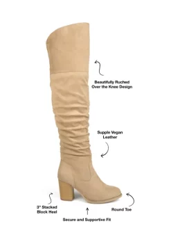 Coupon ✨ Journee Collection Kaison Wide Width 🥾 Boots 🔔 -Journee Collection Shop Belk 3371