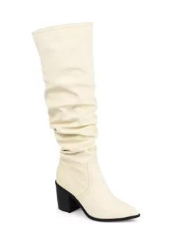 Best Sale 🌟 Journee Collection Pia Extra Wide Calf 🥾 Boots 🔥 -Journee Collection Shop Belk 3748