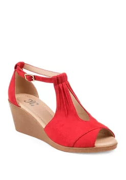Outlet 🔔 Journee Collection Comfort Kedzie Wedges 👏 -Journee Collection Shop Belk 422
