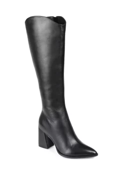 Discount 😀 Journee Collection Laila Wide Calf 🥾 Boots 😀 -Journee Collection Shop Belk 4303