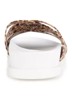 Best Pirce ✔️ Journee Collection Marina Slide 🩴 Sandals 👏 -Journee Collection Shop Belk 4373