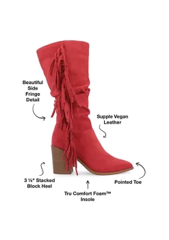 Outlet 👍 Journee Collection Hartly Extra Wide Calf 🥾 Boots 🌟 -Journee Collection Shop Belk 4487