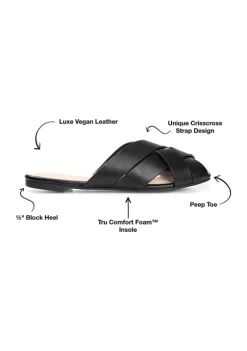 Wholesale 👍 Journee Collection Haize 🩴 Sandals 😉 -Journee Collection Shop Belk 4532