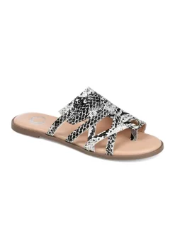 New 👍 Journee Collection Hasten 🩴 Sandals 🌟 -Journee Collection Shop Belk 5004