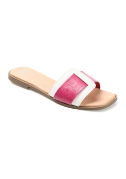 Hot Sale 🔥 Journee Collection Veena 🩴 Sandals 🎉 -Journee Collection Shop Belk 5491