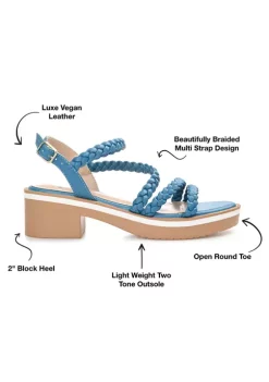 Discount 💯 Journee Collection Taralie 🩴 Sandals 😍 -Journee Collection Shop Belk 5504