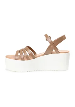 Hot Sale 👏 Journee Collection Miragge 🩴 Sandals 😉 -Journee Collection Shop Belk 5519
