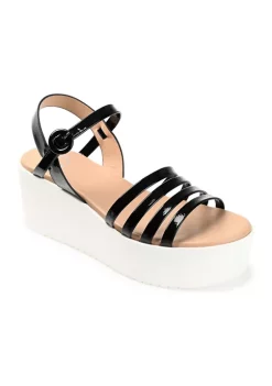 Hot Sale 👏 Journee Collection Miragge 🩴 Sandals 😉 -Journee Collection Shop Belk 5522