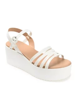 Hot Sale 👏 Journee Collection Miragge 🩴 Sandals 😉 -Journee Collection Shop Belk 5524