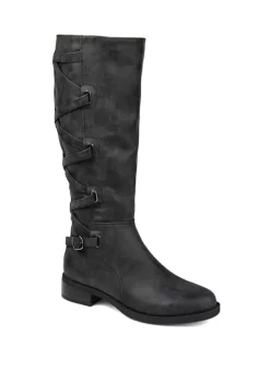 Discount 😀 Journee Collection Laila Wide Calf 🥾 Boots 😀 -Journee Collection Shop Belk 826